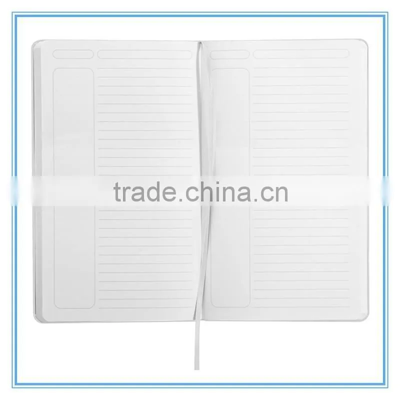 leather stationery fashion a4 a5 a6 b5 ruled paper notebooks with LOGO printed