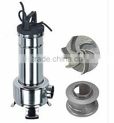stainless steel pump with cutter