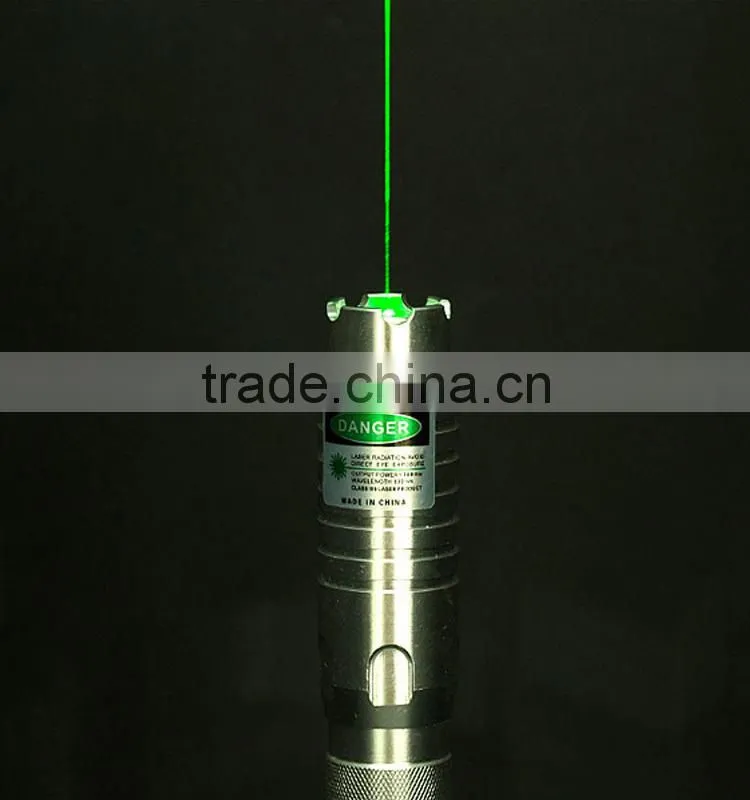 Astronomy Military Adjustable Focus 300mW Green Light High Power Laser Torch 532nm Burning Lazer Intense Beam