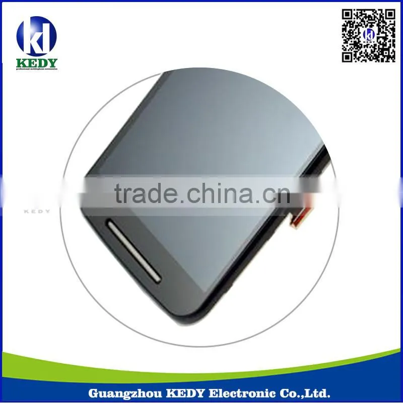 Original Black LCD Touch Screen Digitizer,LCD with Frame Assembly For Motorola MOTO G2 2 gen