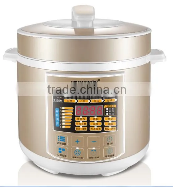 Multifunction Automatic LED Electric pressure cooker non stick pot
