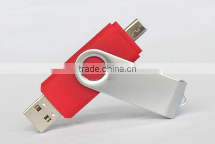 2016 promotional gift custom OTG usb flash drive for android smartphone