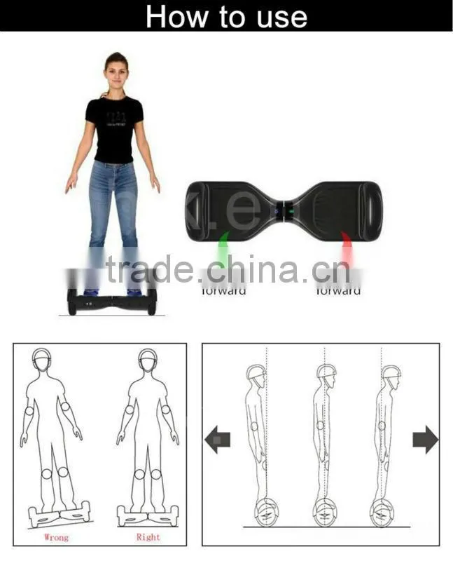 Smart Two Wheel electric scooters Hover Board Smart Balance wheels Board Self Balancing outdoor 6.5Inch electric scooter