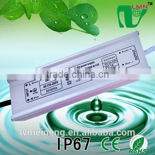 55W 1A CE standard IP67 Waterproof street light led power supply