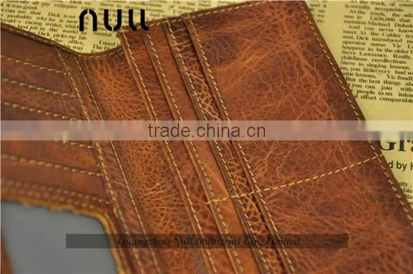 Hot promotional men's bifold smart wallet