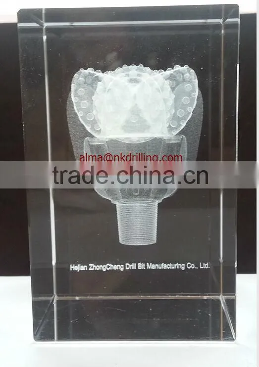 Drilling rock bit with hot size 9 7/8" TCI tricone bit