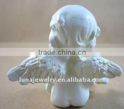 resin sleeping angel with wings,polyresin gifts angel