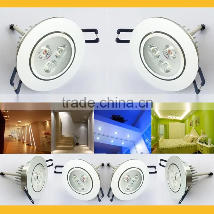 3W 5W 10W 12W 15W 20W 25W 30W LED Recessed down light, Down light led for home