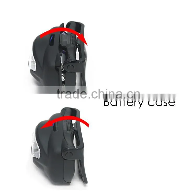 Professional 1W LED+1 White LED+2 RED LED Warning Light Headlamp LED, Best LED Headlamp Headlight, Bright LED Headlamp Lights