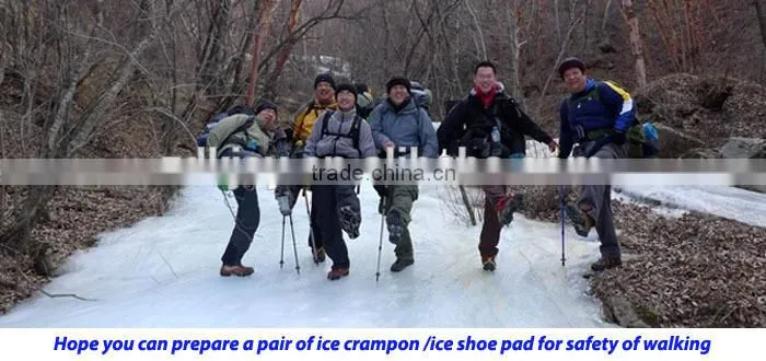 factory price practical silicone crampons for winter outdoor sports