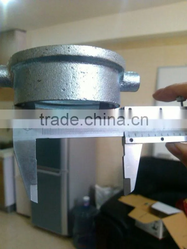 Galvanized prop accessories sleeve and nut(part of the scaffolding steel prop)