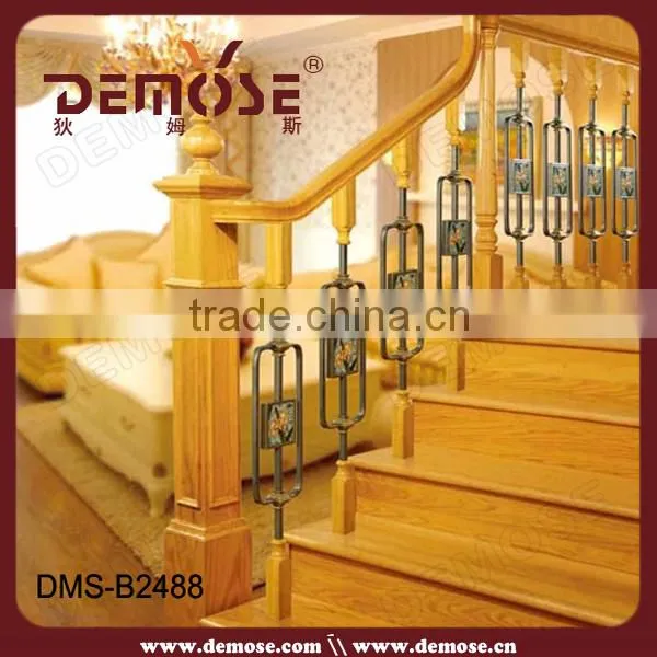 pictures of wood iron stairs railing