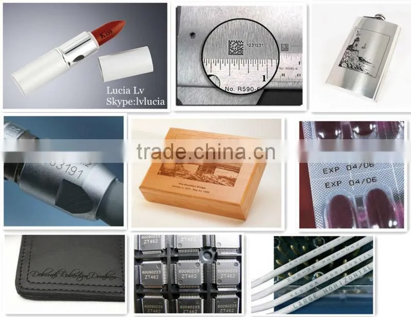 Mini Cnc Engraving Stainless Steel Sliver Plastic Glass 10W 20W 30W IPG / Raycus Fiber Laser Marking Machine Price