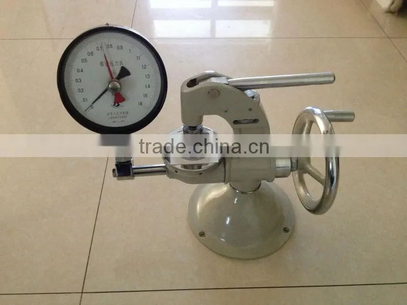 Cheap paper analog burst Mullen test machine
