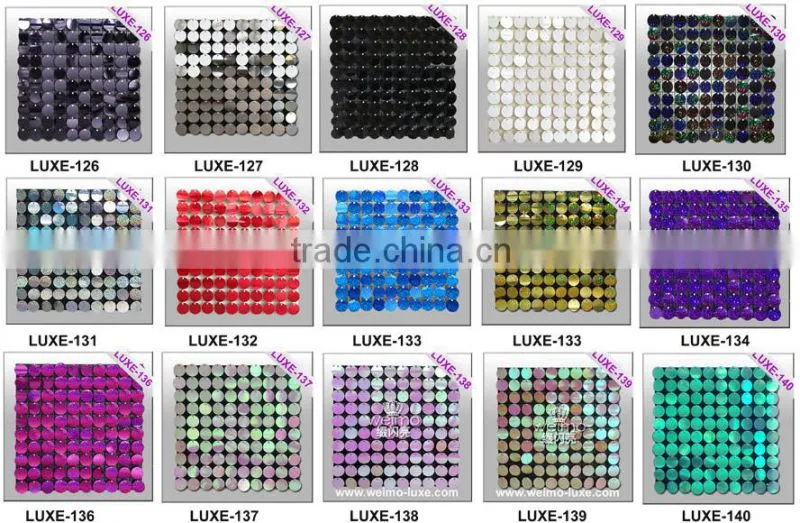 2016NEW Patent Fashionable Weimo Sequin Board For Festival Celebration