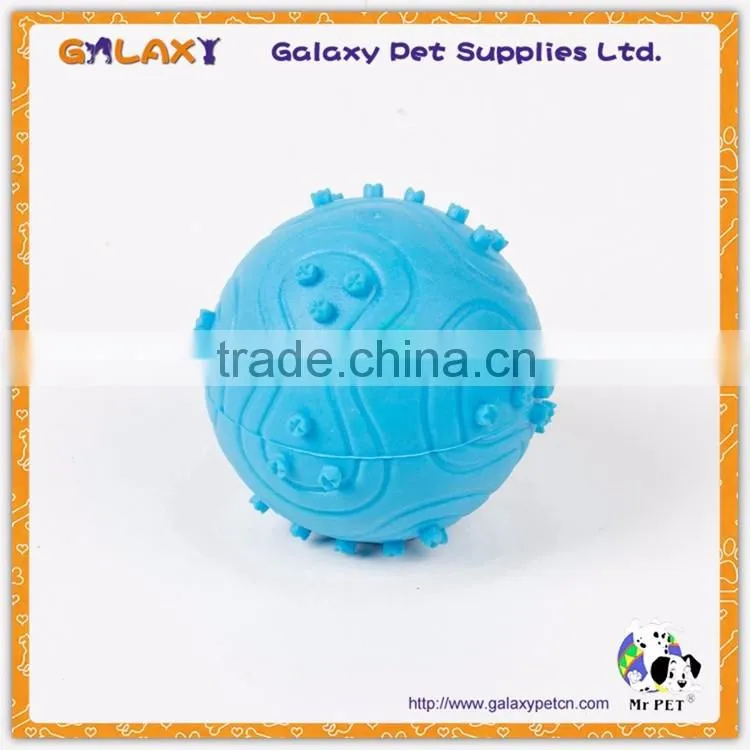 Customized design colorful soft pet training tennis ball for pet dog