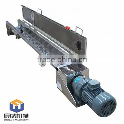 China Chenwei supply competitive price screw auger conveyor with horizontal tub