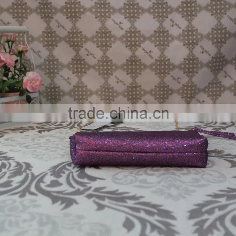 2014 New Fashion glitter bling bling sling bag cheap sling bag small sling bag