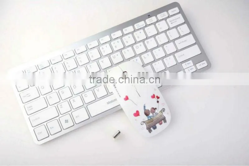 ultrathin slim 2.4G Wireless Mouse Keyboard, Alibaba in Spanish