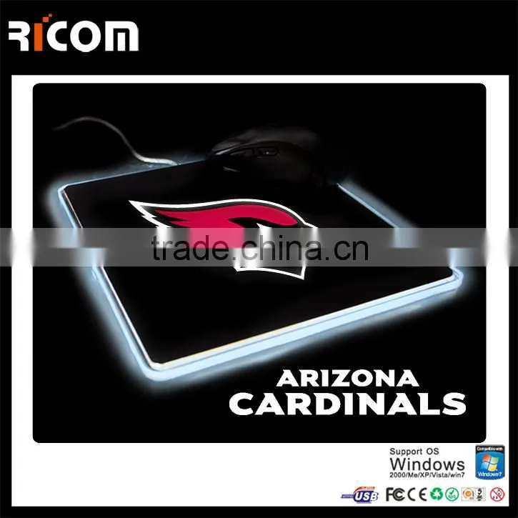 high quality LED advertising mouse pad,innovative promotional mouse pad,gift mouse pad--MP225--Shenzhen Ricom