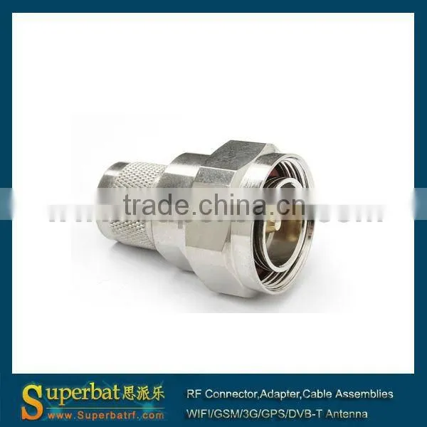 N-7/16 DIN adapter N Plug to 7/16 DIN Plug straight ethernet splitter connector adapter