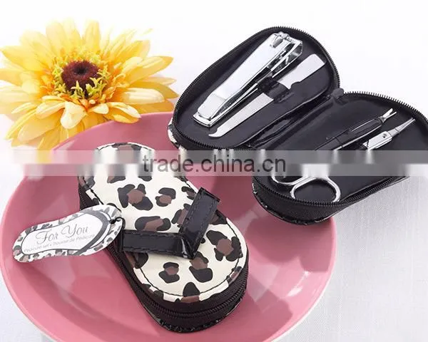 Cheetah Purse Manicure Set