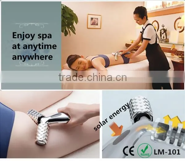 portable body massager solar energy skin tightening machine manual facial massager
