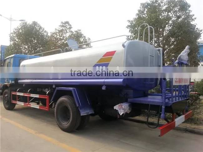 CLW 4*2 water tank truck water spray truck for sale abroad