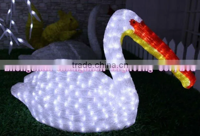 Illuminated Polar Bear Christmas 3D animals and figures