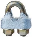 US type glav. malleable wire rope clips