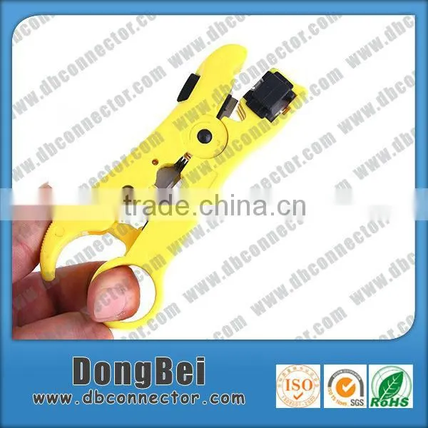 Rotary coaxial cable wire stripper RG6/7/11/59 stripping cutter tool