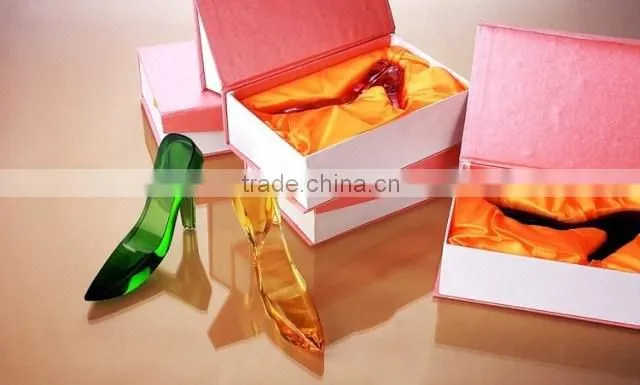 crystal shoes for wedding decorations Cinderella's shoe