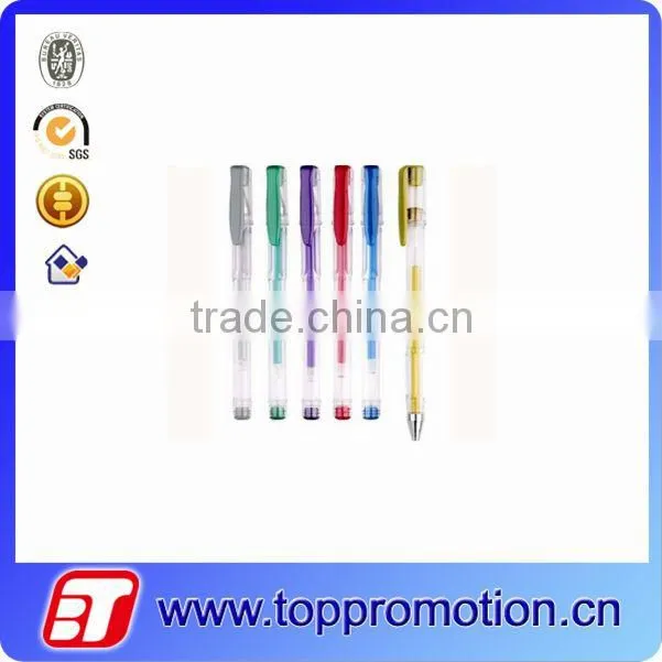 New design plastic gel ink pen