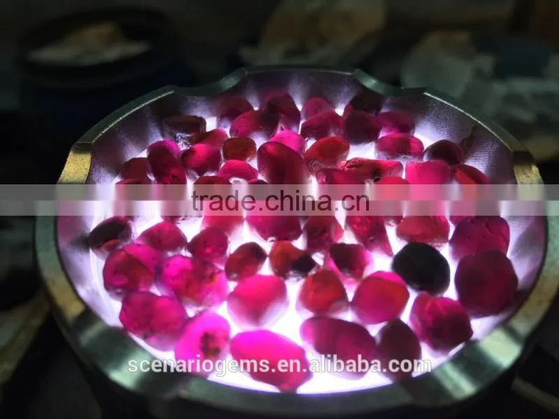 Good Quality Natural Purple Garnet Rough 6-8MM