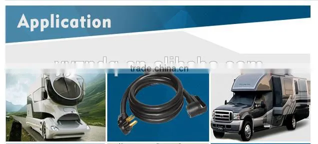 Z70071 RV power cords 50amp RV cable STW 6/3+8/1 RV Plug 14-50P STW 6AWG*3C+8AWG*1C