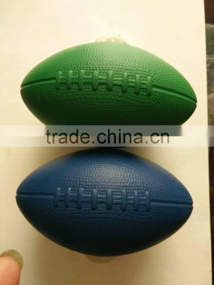 high quality PU foam promotional rugby stress ball
