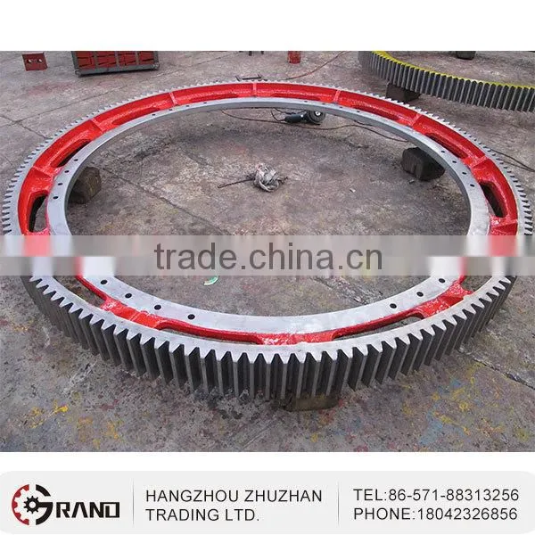 OEM sand casting industrial flywheel ring gear