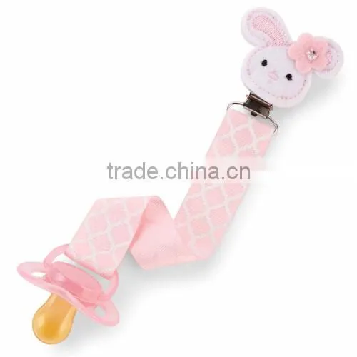 pacifier chain and clip , metal pacifier clip , baby pacifier chain clip