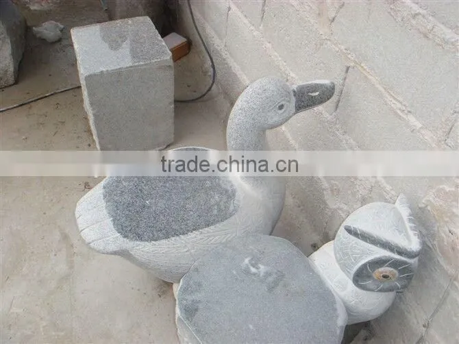 Fast delivery granite bench with wheel