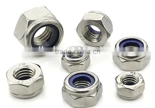 Nylon Insert Self Locking Nut Regular Type T Class6,8,10,12 DIN985