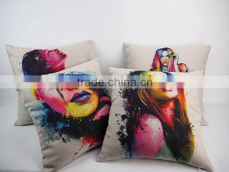 Creative latest design cushion covers for outdoor furniture custom large pillow cases throw pillow covers