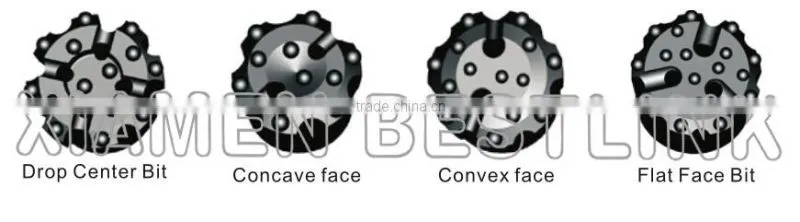 Mining and Quarrying Hard Rock DTH Drill Bits