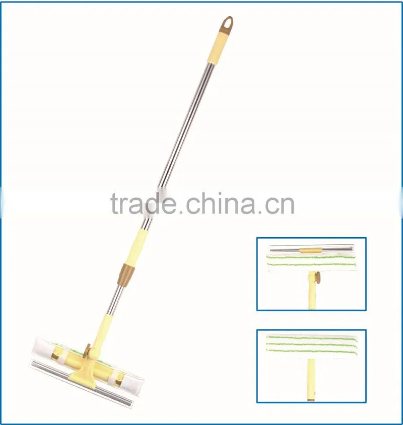 High quality PVA Sponge Cleaning Mop 2015 hot PVA sponge magic mop 360 ,stainless steel scalable cleaning mop,sponge mop