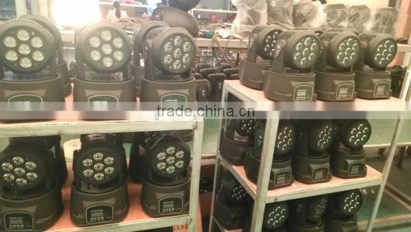 ST-F016 12watts*7pcs cheap mini moving head wall washer