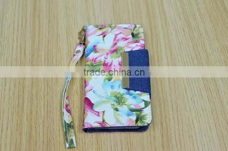 Mobile phone case card holder wallet, magnetic phone case flip cover for iphone