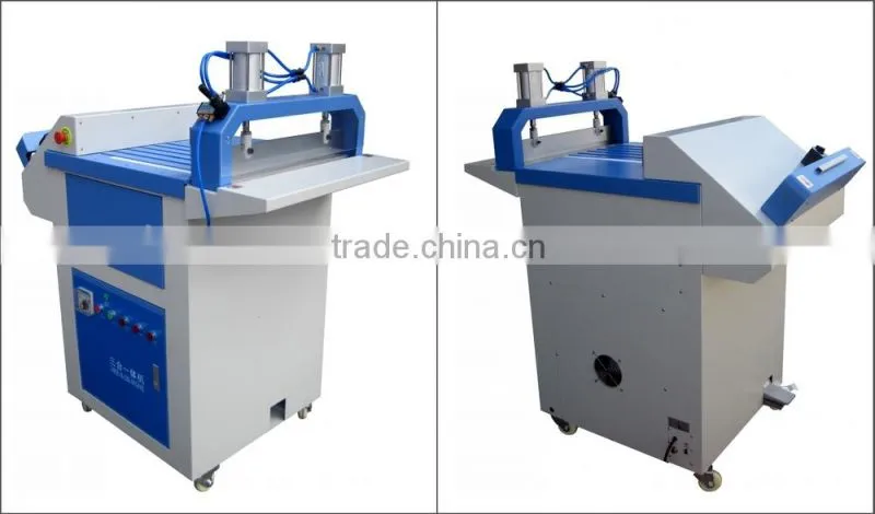 3 in 1 creasing trimming and hot pressing machine