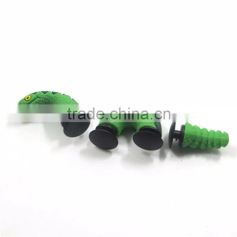 Dolphin Shaped Custom Shoe decorations Wholesale PVC 3d Shoe buckle