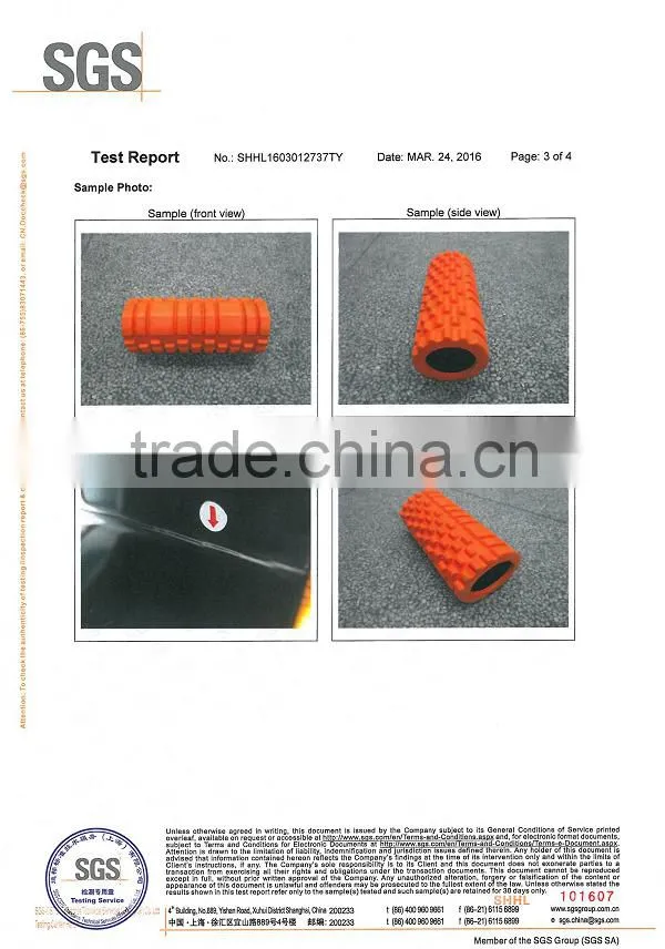 Zhensheng private label yoga roller