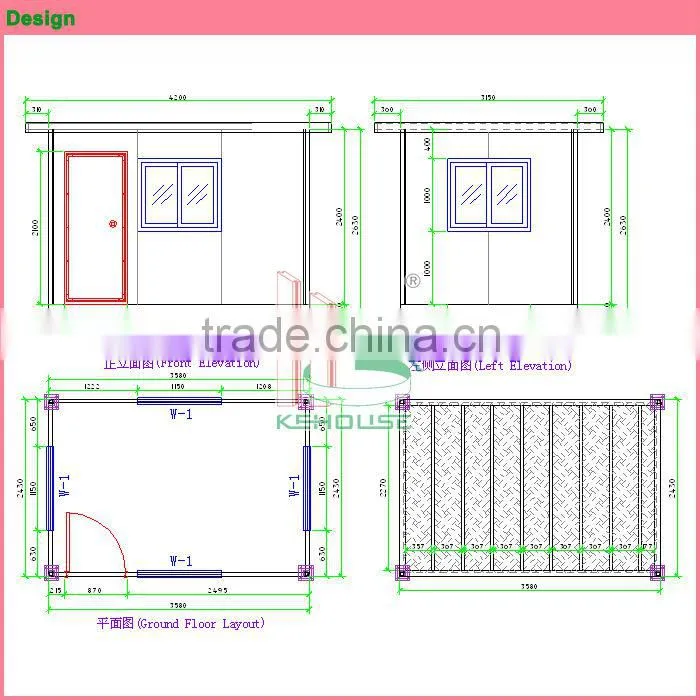 Economic Modern Prefabricated Low Energy House