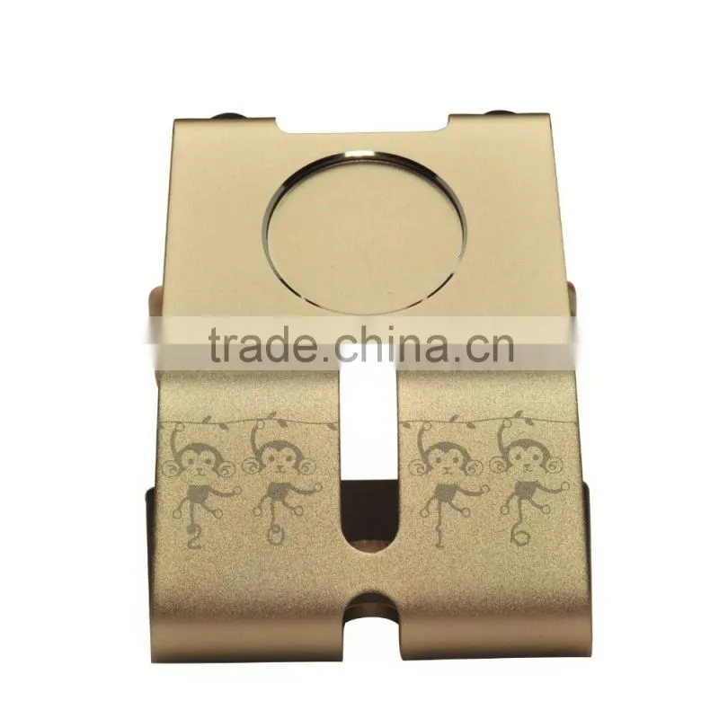 Wholesale Aluminum alloy mobile phone stand black gold sliver
